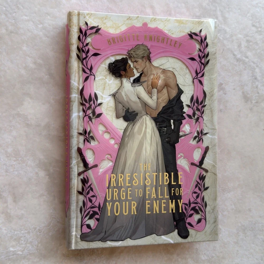 The Irresistible Urge to Fall for Your Enemy Brigitte Knightley Illumicrate Book